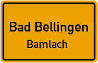 Straßenverzeichnis Bad Bellingen Bamlach