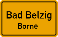 Alte Belziger Straße in Bad BelzigBorne