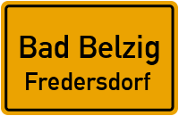 Lindenallee in Bad BelzigFredersdorf