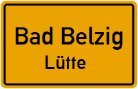 Schmaler Durchgang in Bad BelzigLütte