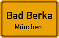Adolf-Tegtmeier-Allee in Bad BerkaMünchen