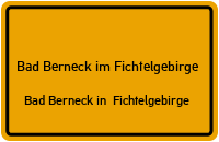 Mühlleitenweg in Bad Berneck im FichtelgebirgeBad Berneck in Fichtelgebirge