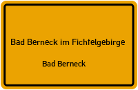 Wackenroderstraße in 95460 Bad Berneck im Fichtelgebirge (Bad Berneck)