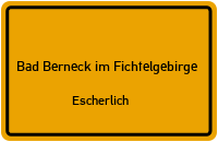 Buchäcker in Bad Berneck im FichtelgebirgeEscherlich