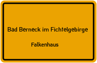 Falkenhaus in Bad Berneck im FichtelgebirgeFalkenhaus