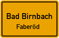 Straßenverzeichnis Bad Birnbach Faberöd