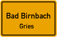 Gries in 84364 Bad Birnbach (Gries)