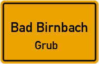 Straßenverzeichnis Bad Birnbach Grub