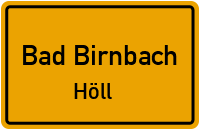 Straßenverzeichnis Bad Birnbach Höll