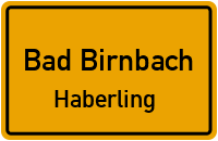 Straßenverzeichnis Bad Birnbach Haberling