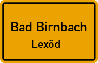 Lexöd in Bad BirnbachLexöd