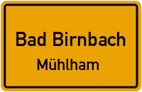 Straßenverzeichnis Bad Birnbach Mühlham