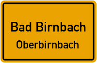 Straßenverzeichnis Bad Birnbach Oberbirnbach