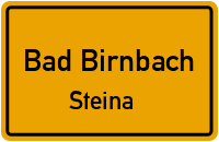 Straßenverzeichnis Bad Birnbach Steina