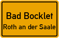 Herrmann-Seller-Straße in Bad BockletRoth an der Saale