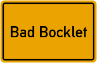 Bad Bocklet in Bayern