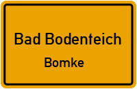 Straßenverzeichnis Bad Bodenteich Bomke