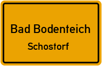 Alte Dorfstraße in Bad BodenteichSchostorf