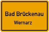 Bergweg in Bad BrückenauWernarz