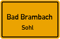 Rauner Grenzweg in Bad BrambachSohl