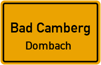 Forsthausstraße in Bad CambergDombach