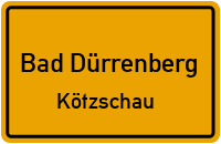 Bahnhofstraße in Bad DürrenbergKötzschau