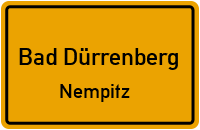 Straßenverzeichnis Bad Dürrenberg Nempitz