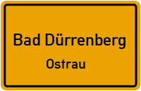 Ostrauer Straße in Bad DürrenbergOstrau