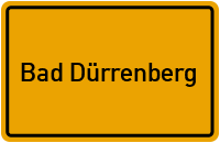 City Sign Bad Dürrenberg