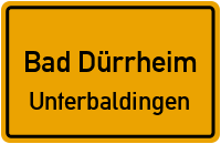 Villinger Straße in 78073 Bad Dürrheim (Unterbaldingen)
