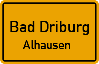 Hinter der Zehntscheune in Bad DriburgAlhausen