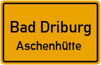 Jagdweg in Bad DriburgAschenhütte