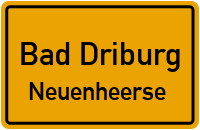 Böttcherweg in 33014 Bad Driburg (Neuenheerse)