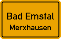 Schwarzer Weg in Bad EmstalMerxhausen