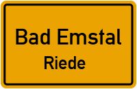 Kirchweg in Bad EmstalRiede