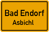 Straßen in Bad Endorf Asbichl
