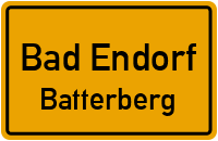 Straßen in Bad Endorf Batterberg