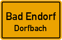Straßenverzeichnis Bad Endorf Dorfbach