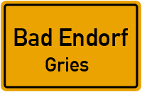 Straßen in Bad Endorf Gries
