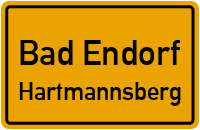 Straßen in Bad Endorf Hartmannsberg