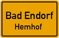 Straßenverzeichnis Bad Endorf Hemhof
