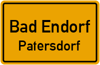 Straßen in Bad Endorf Patersdorf