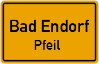Straßen in Bad Endorf Pfeil