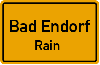 Straßen in Bad Endorf Rain