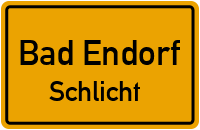 Straßen in Bad Endorf Schlicht