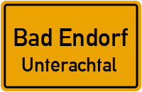 Straßen in Bad Endorf Unterachtal