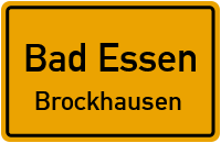 Brockhauser Weg in Bad EssenBrockhausen