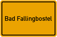 City Sign Bad Fallingbostel