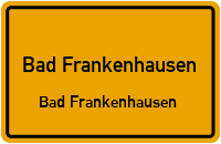 Kyffhäuserstraße in Bad FrankenhausenBad Frankenhausen