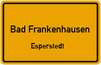 Nebenstr. in Bad FrankenhausenEsperstedt